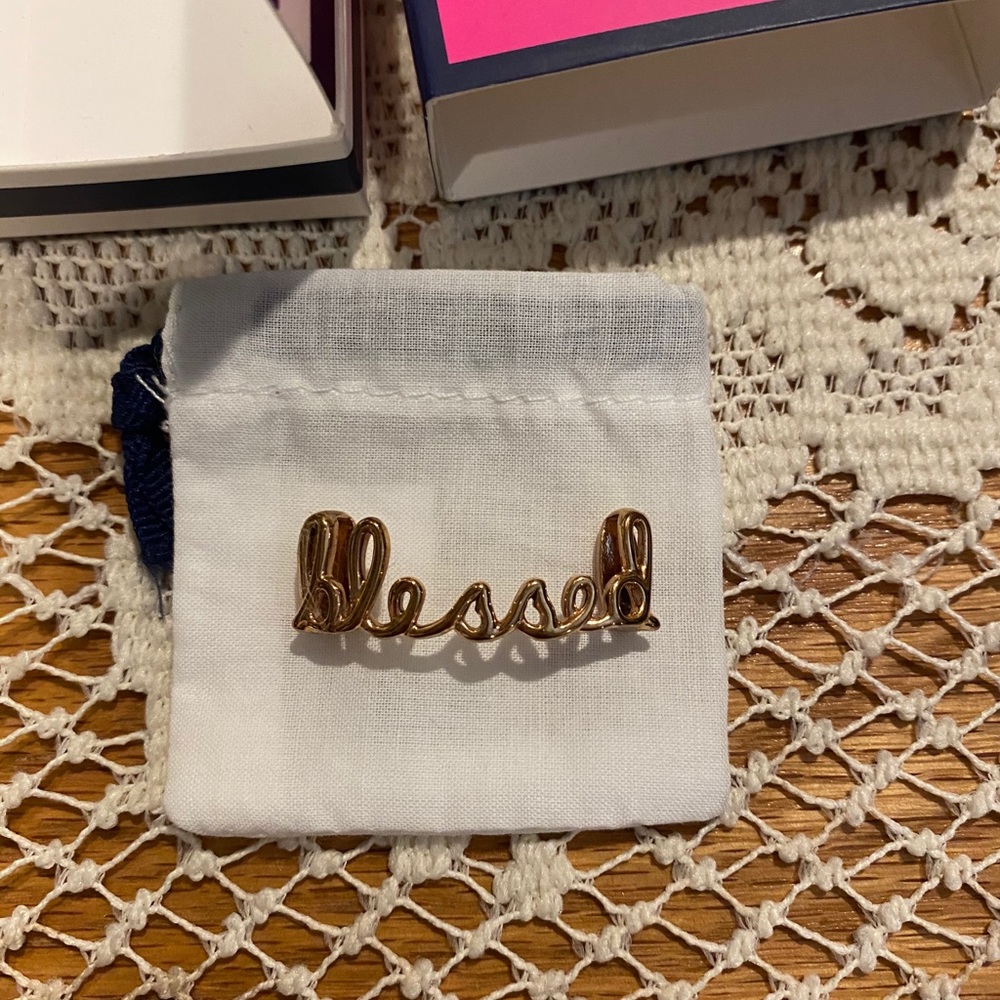 KEEP Collective “Blessed” charm.